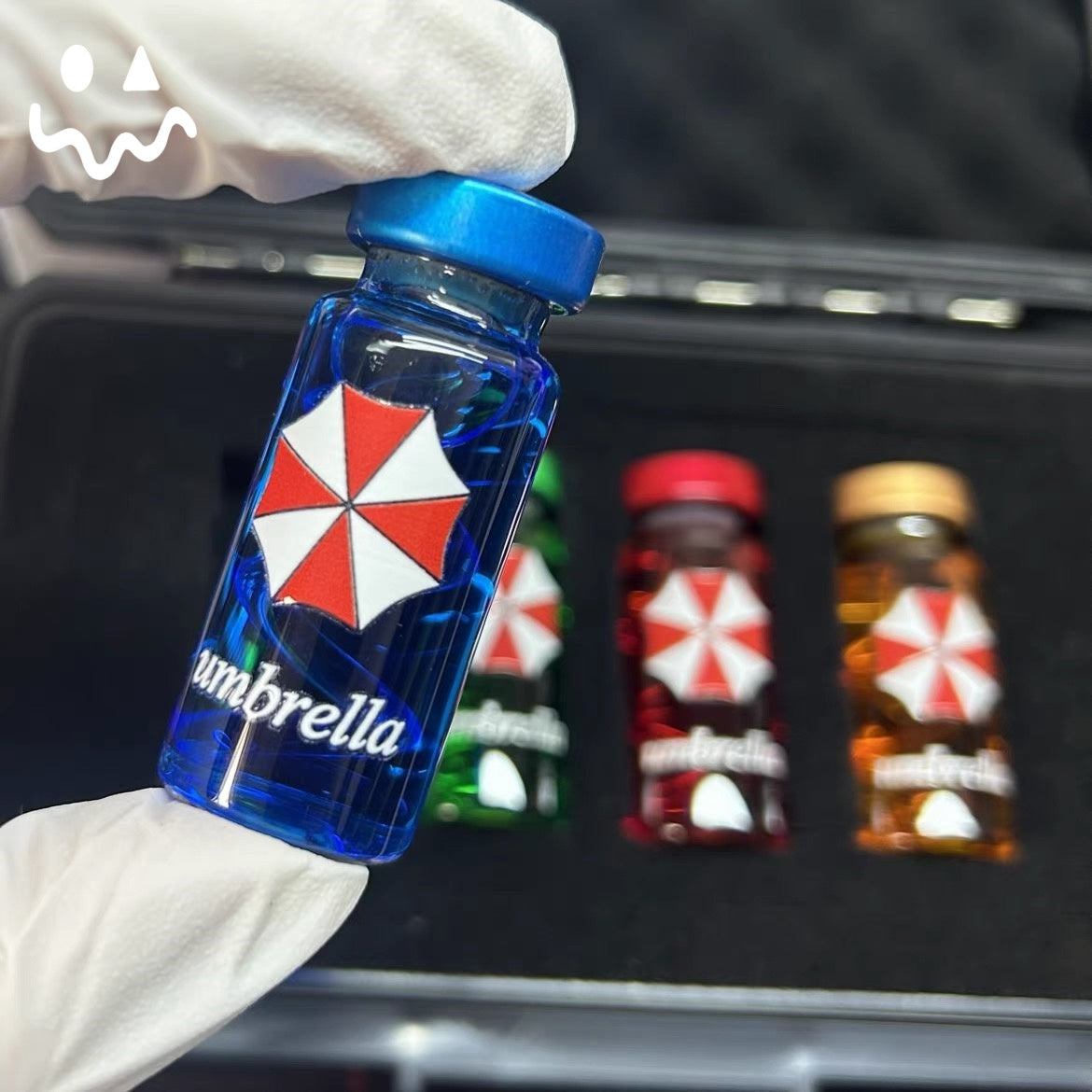 RE Virus samples With Umbrella Corporation Tool Box Set