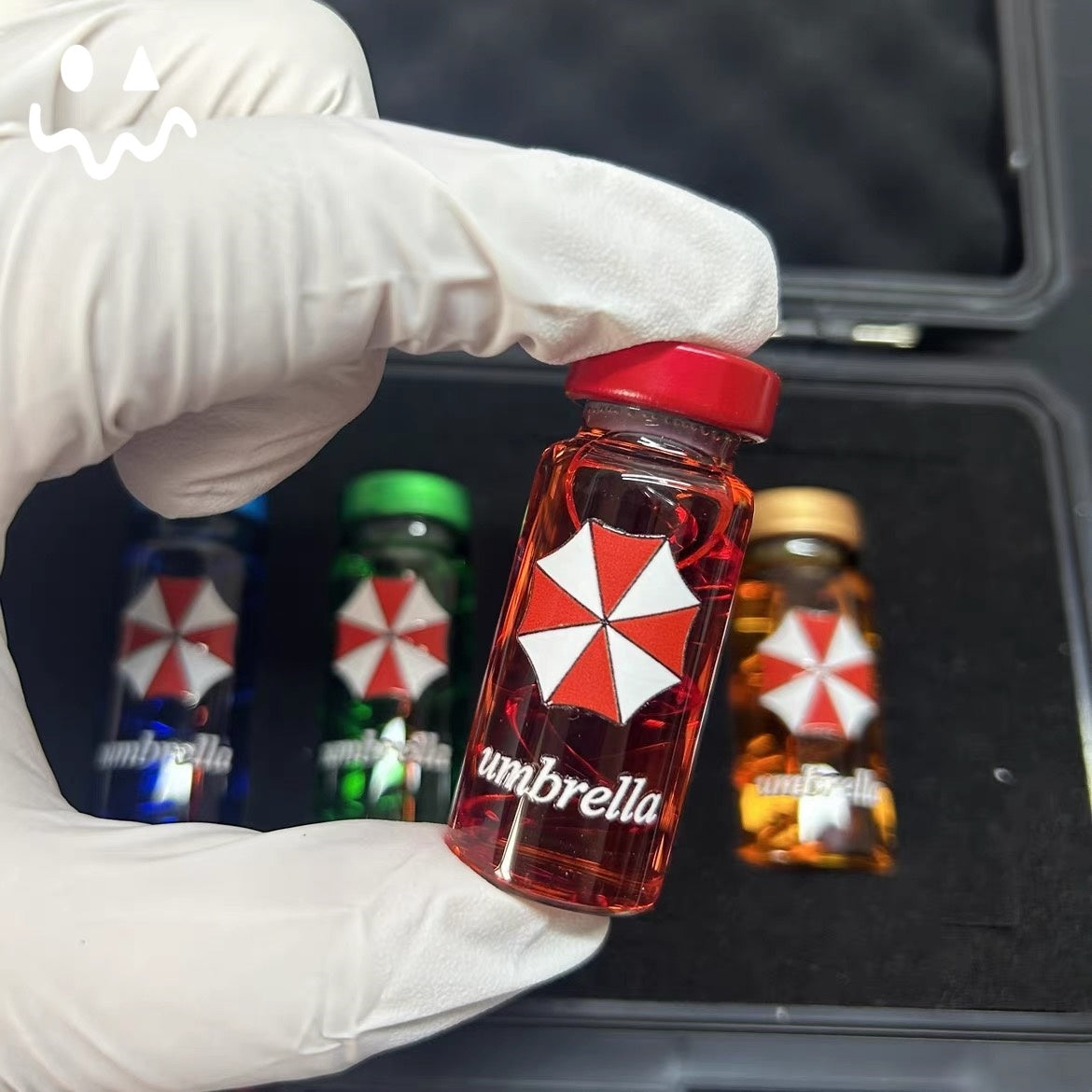 RE Virus samples With Umbrella Corporation Tool Box Set