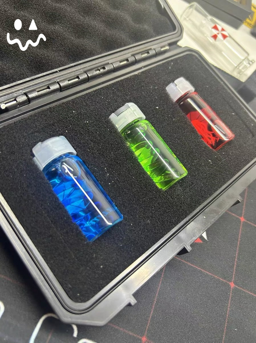 RE Virus samples With Umbrella Corporation Tool Box Set