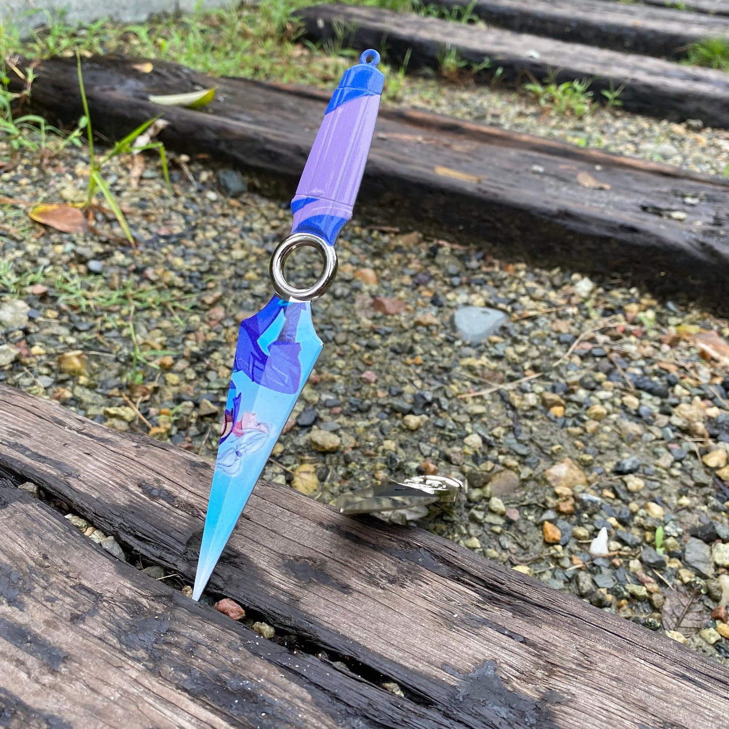 Metal Jett Throwing Knife Jett Kunai Tiny Dagger 2 In 1 Pack