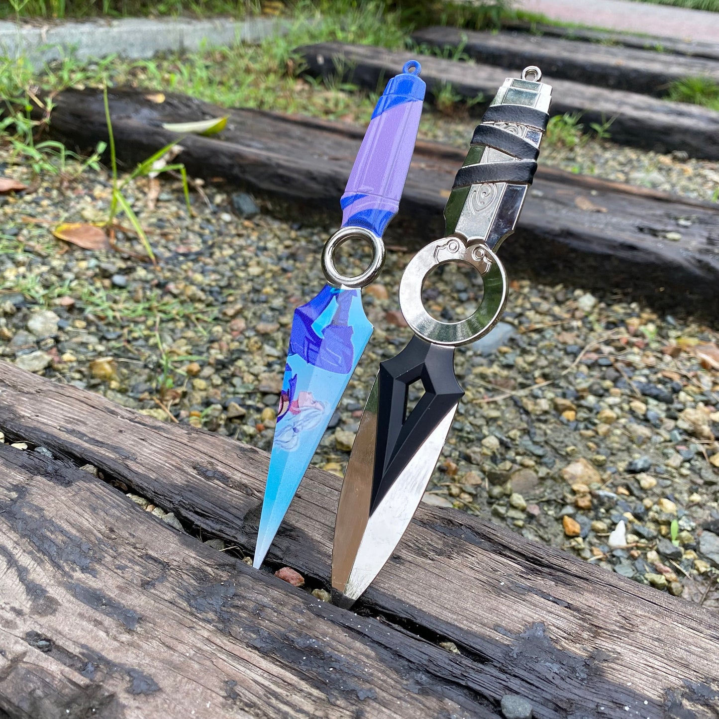 Metal Jett Throwing Knife Jett Kunai Tiny Dagger 2 In 1 Pack