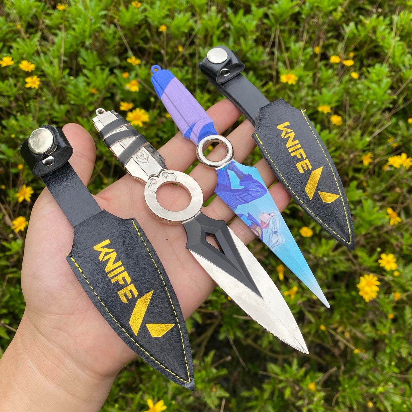 Metal Jett Throwing Knife Jett Kunai Tiny Dagger 2 In 1 Pack