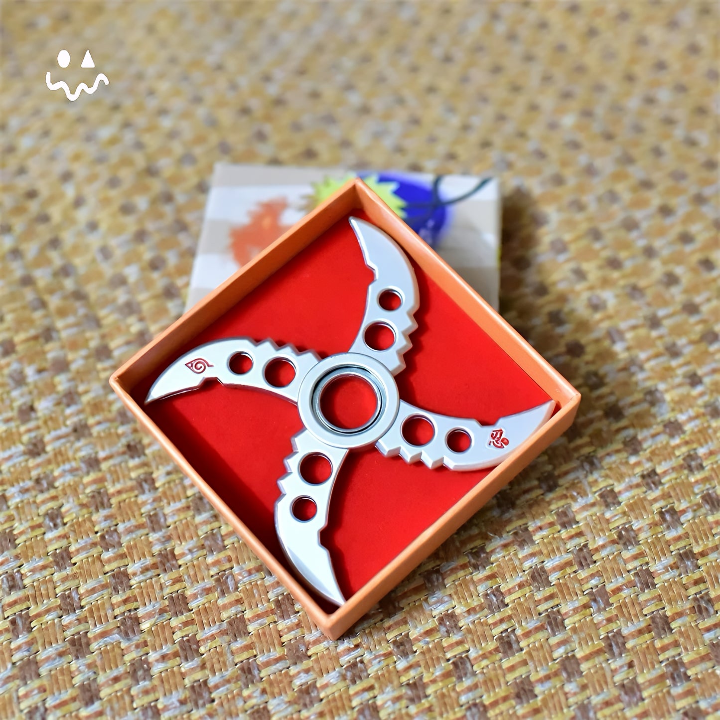 Hot Ninja Anime Sharingan Shuriken Toy Model Metal Peripheral