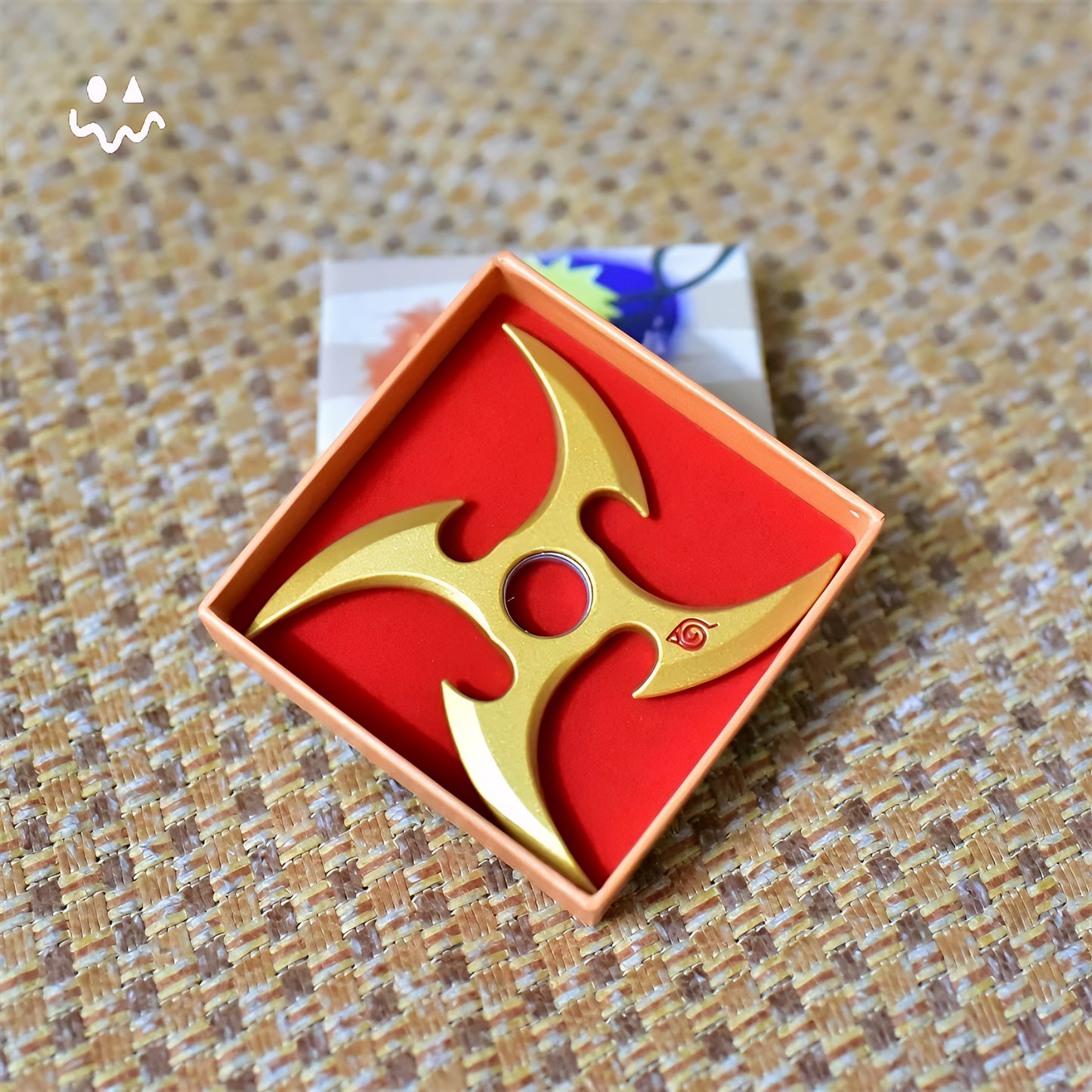 Hot Ninja Anime Sharingan Shuriken Toy Model Metal Peripheral