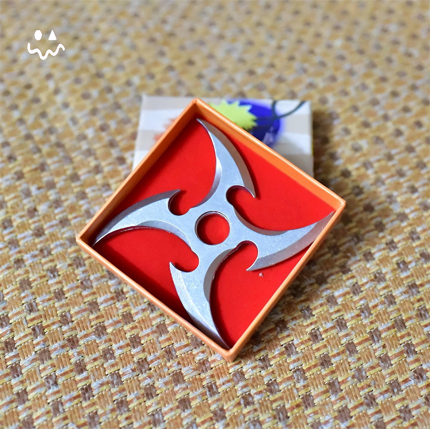 Hot Ninja Anime Sharingan Shuriken Toy Model Metal Peripheral