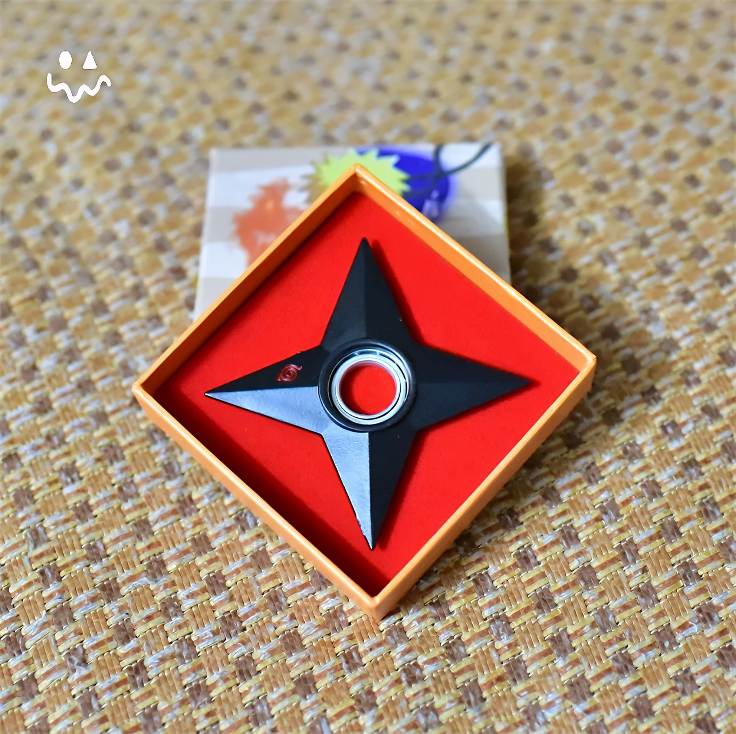 Hot Ninja Anime Sharingan Shuriken Toy Model Metal Peripheral