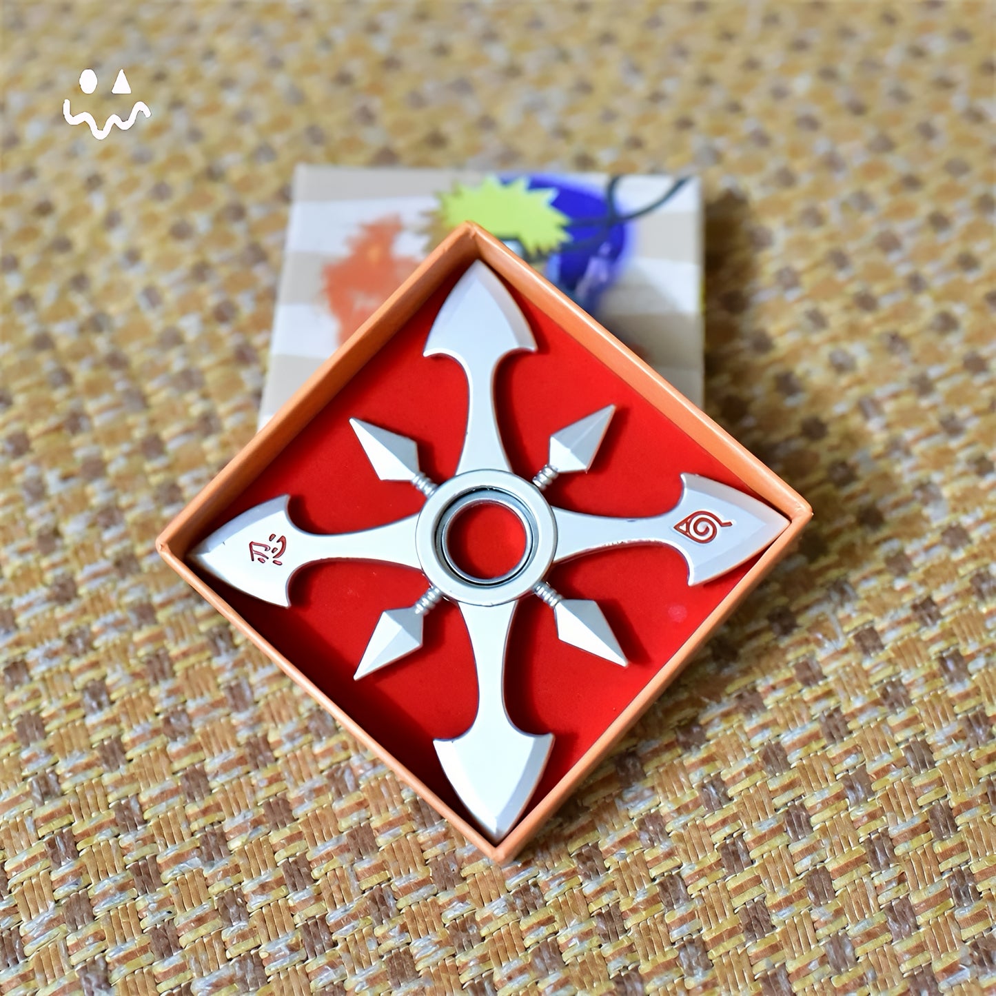 Hot Ninja Anime Sharingan Shuriken Toy Model Metal Peripheral