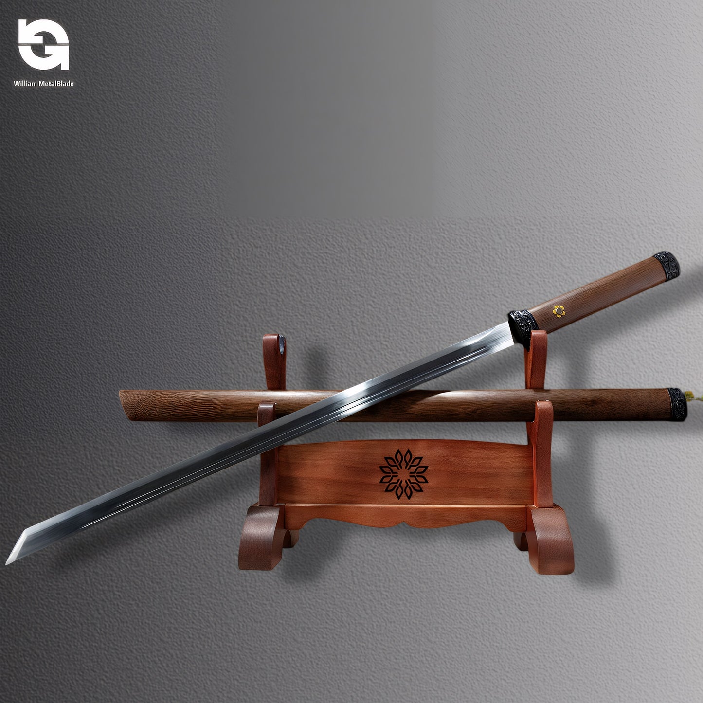 Chinese Longquan Sword Tang Sword High Manganese Steel Blunt Blade