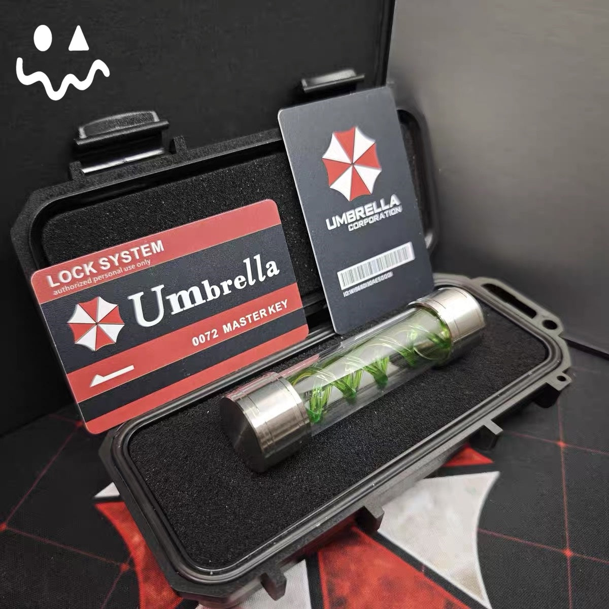 RE T Sample Bottle Handmade Model With Umbrella Box Set