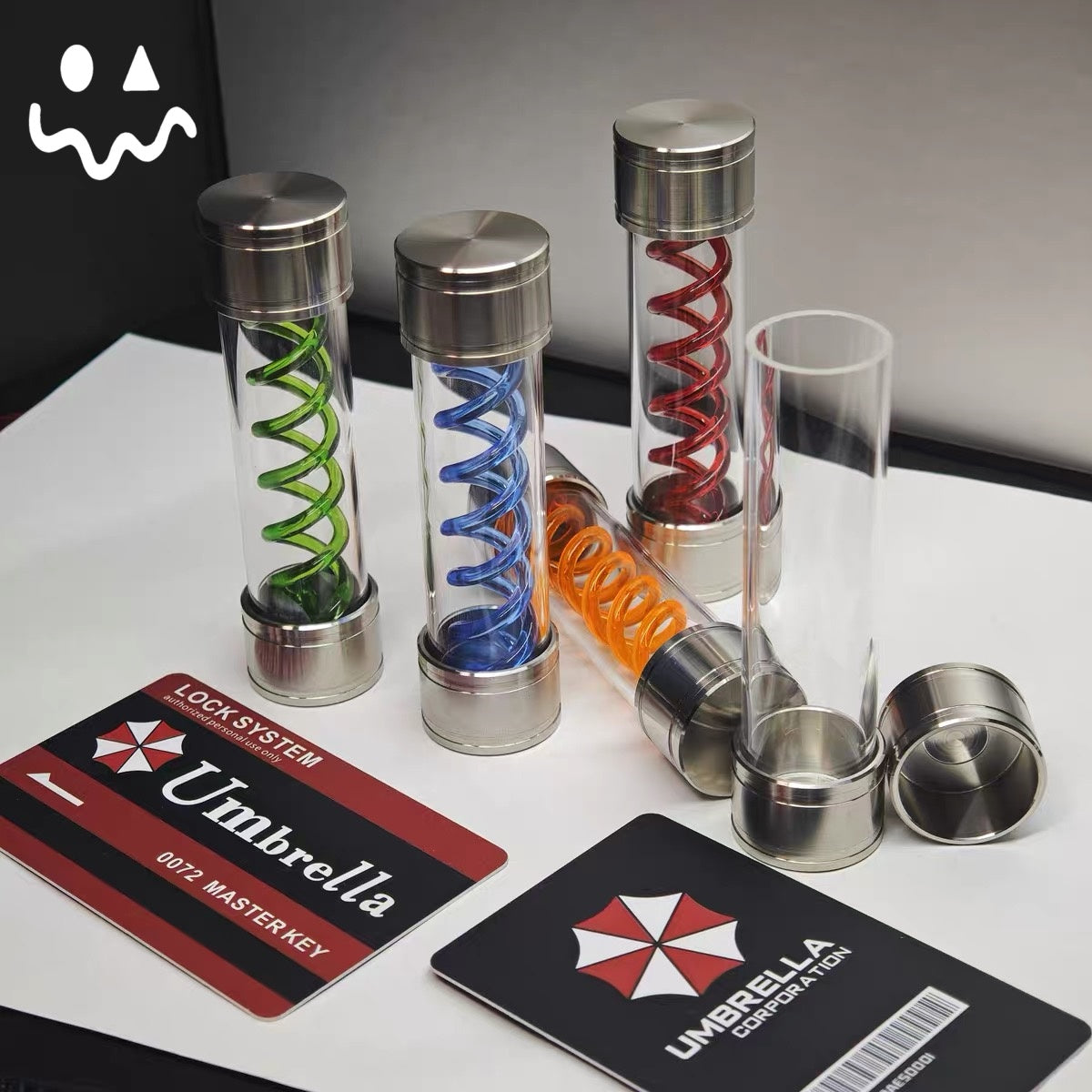 RE T Sample Bottle Handmade Model With Umbrella Box Set