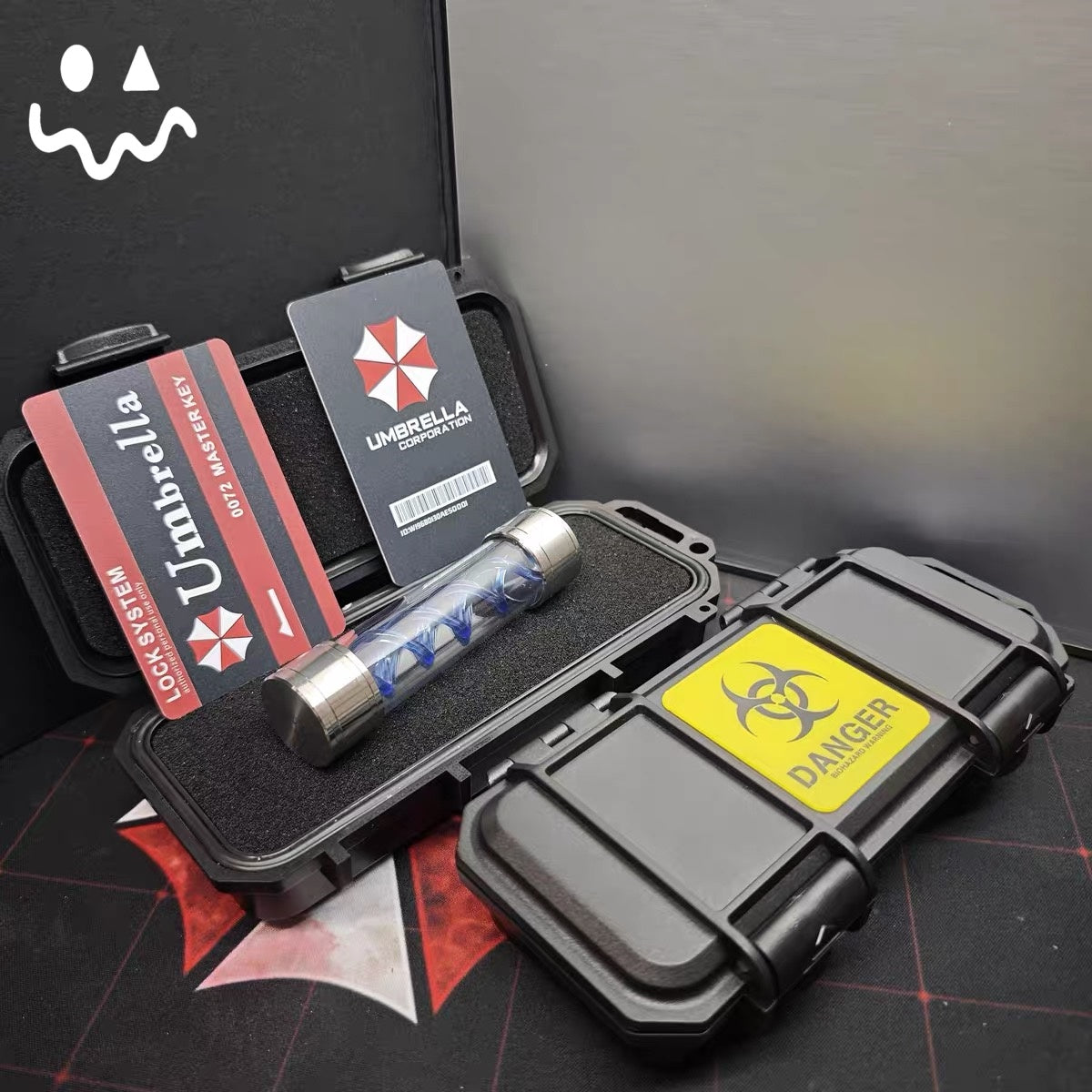 RE T Sample Bottle Handmade Model With Umbrella Box Set