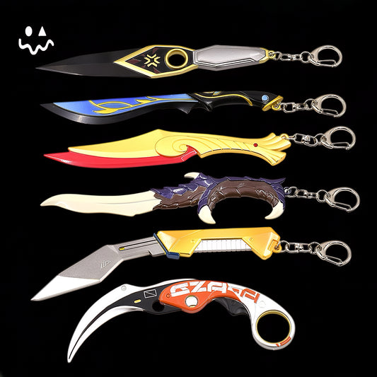 Val Game Weapon Model Gun Keychain