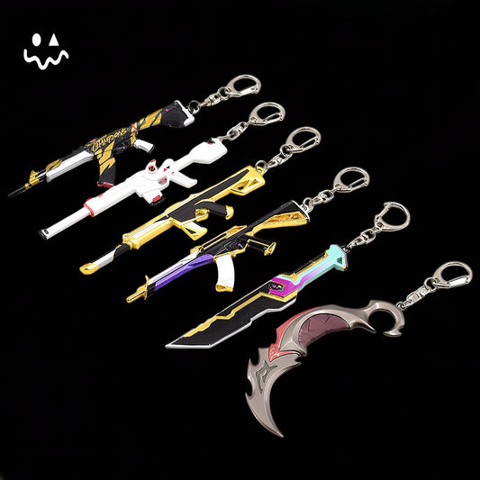 Val Game Weapon Model Gun Keychain