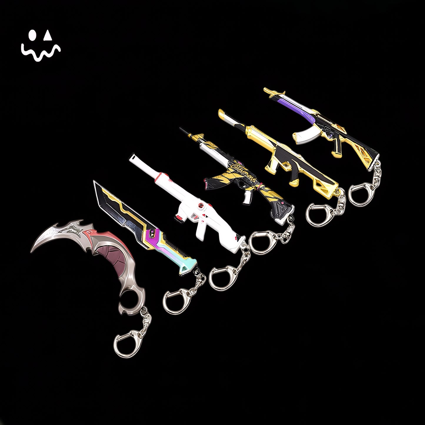 Val Game Weapon Model Gun Keychain