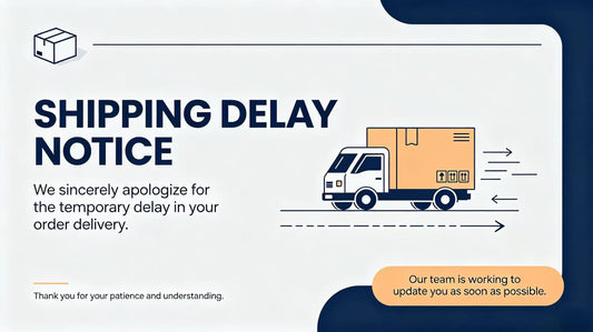 Delayed shipment reminder，Normal shipments will resume on November 16, 2026