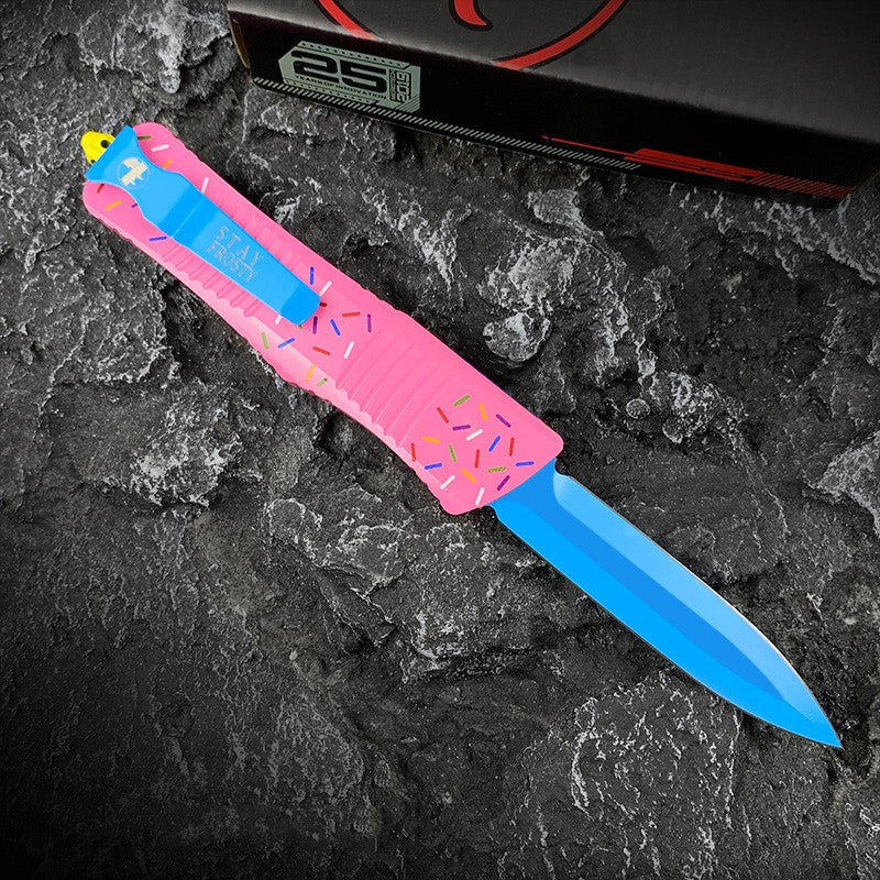 Donut EDC Self Defense OTF Knife