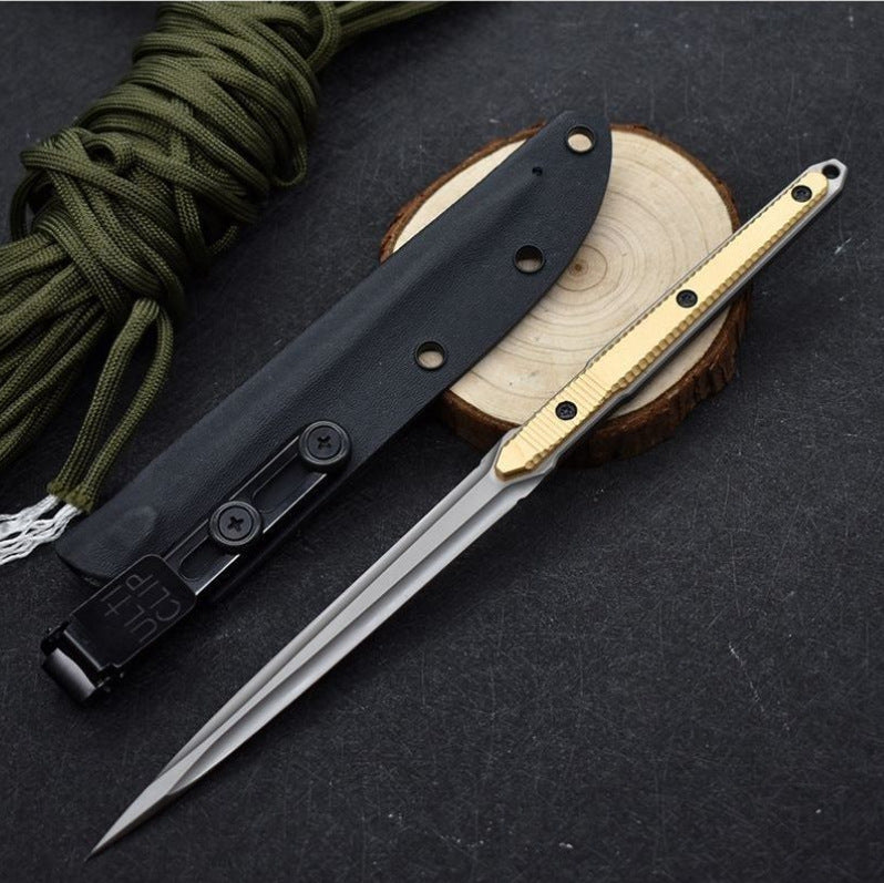 EDC car tool tea knife K sheath ice pick