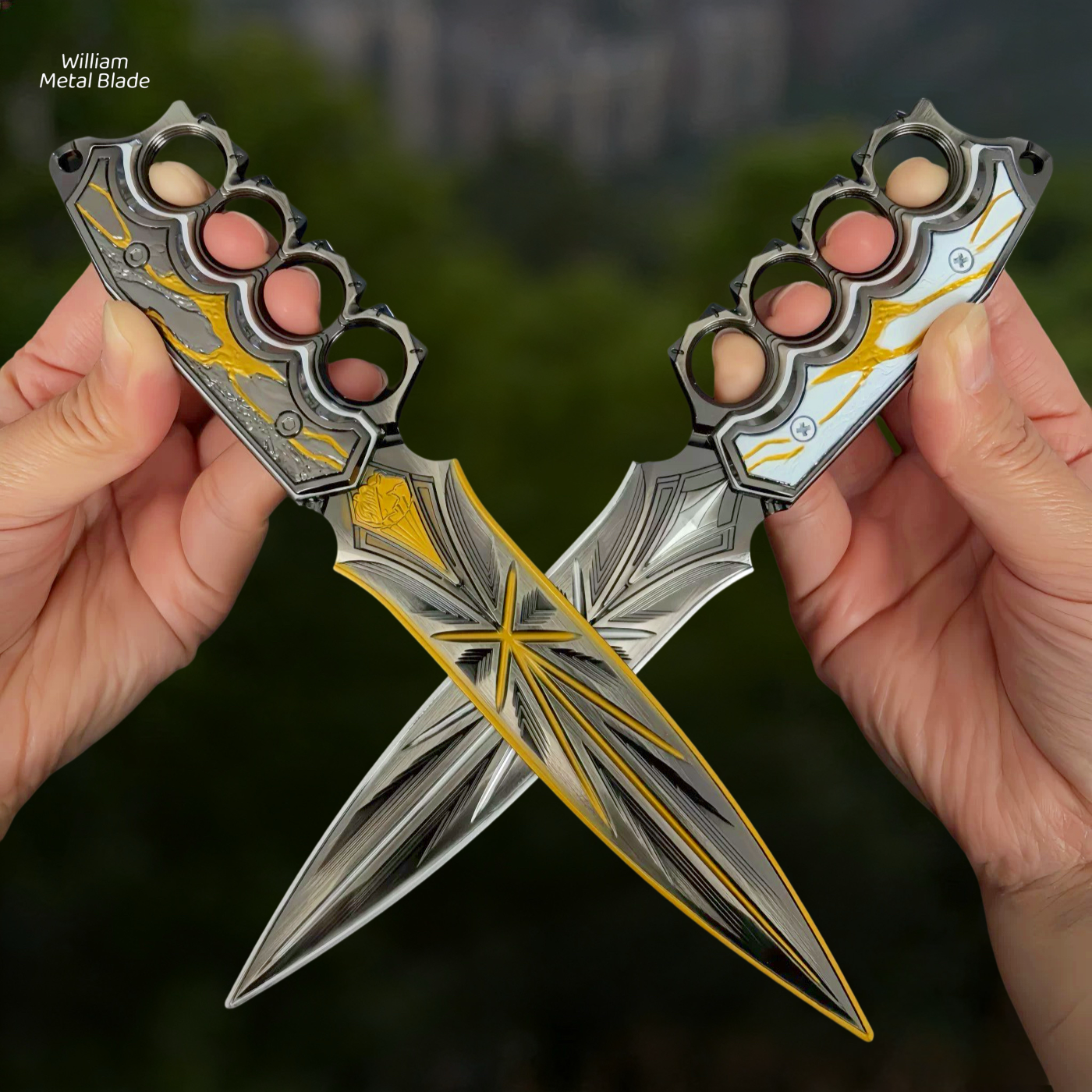 10.2"Arena Breakout Nights Judgement Blunt Blade Dagger Knife