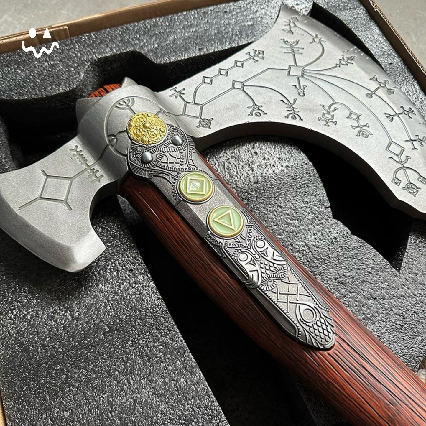106CM/41.7" Kratos Leviathan Axe Metal Replica