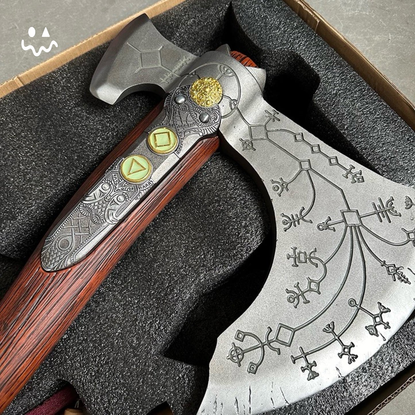 106CM/41.7" Kratos Leviathan Axe Metal Replica