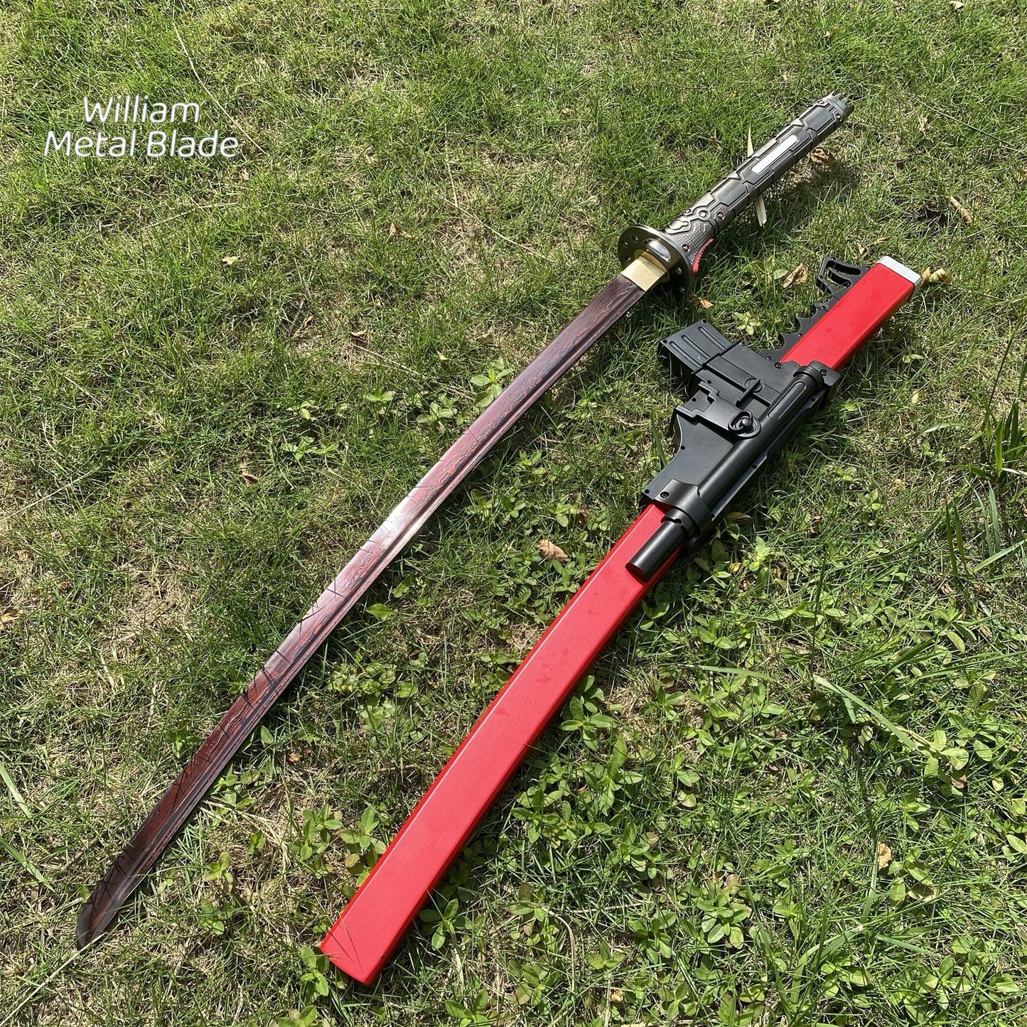 107CM/42.1" HF Murasama Katana MG Sam's Samurai Sword Carbon Steel Version