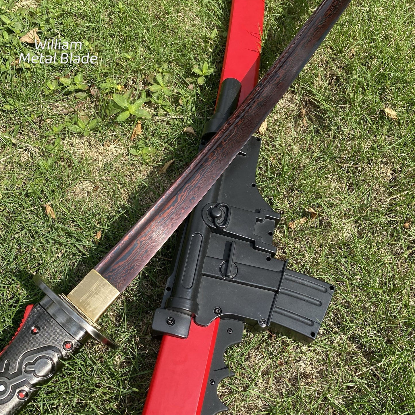 107CM/42.1" HF Murasama Katana MG Sam's Samurai Sword Carbon Steel Version