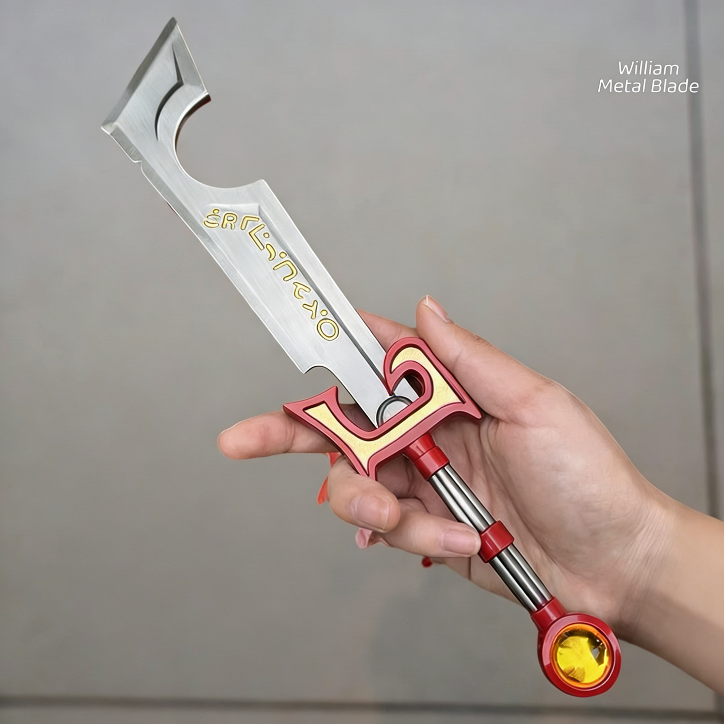 30CM/11.8" Metal Lich King Arthas Frostmourne Sword Craft