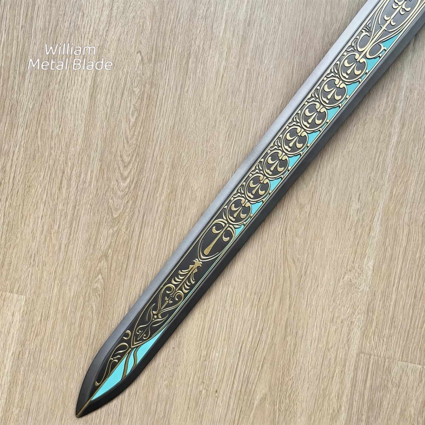 111CM/43.7" Elden Ring Night And Flame Sword Metal Replica