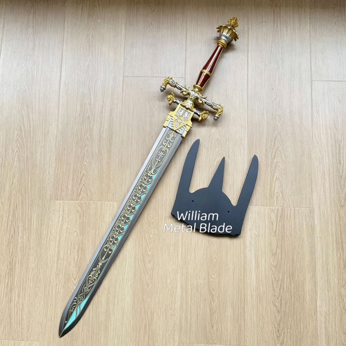 111CM/43.7" Elden Ring Night And Flame Sword Metal Replica