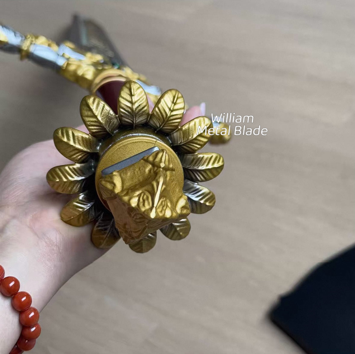 111CM/43.7" Elden Ring Night And Flame Sword Metal Replica