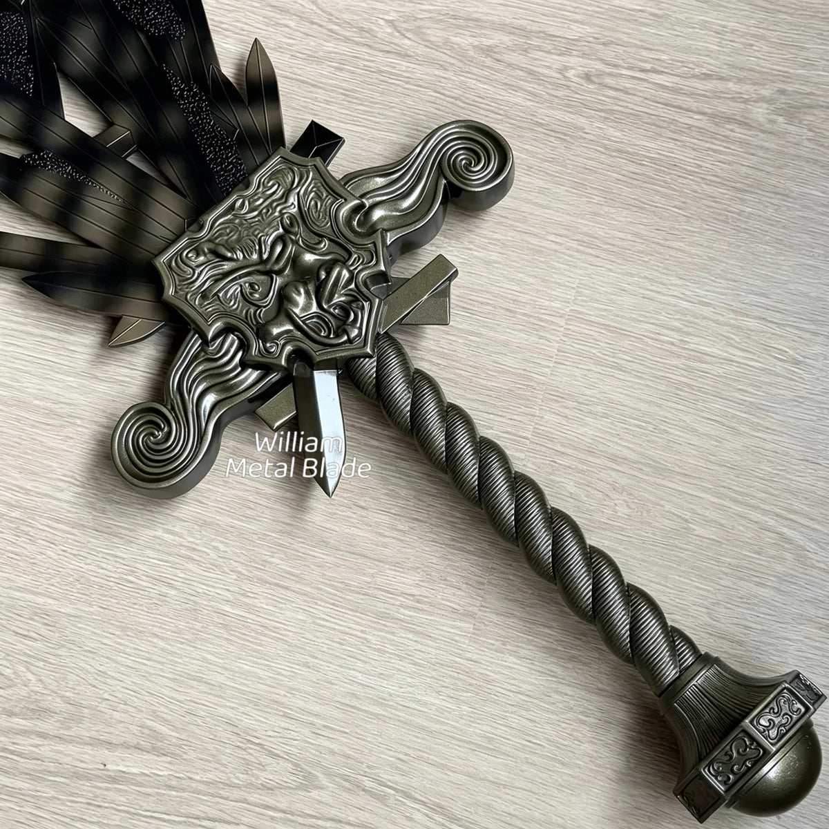 118CM/46.4"  Elden Ring Grafted Blade Greatsword Metal Replica
