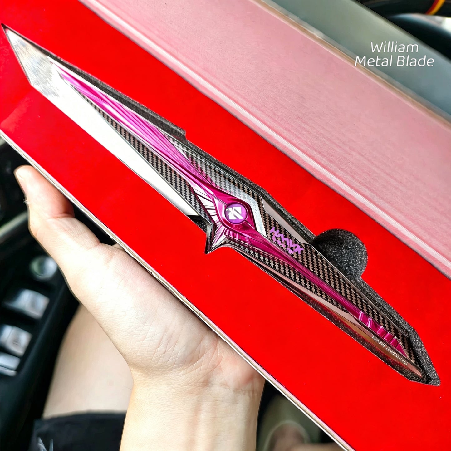 1:1 S9 Season New Knife Skin Falling Star Delta Force Game Knife IRL Replica Knife Blunt Blade