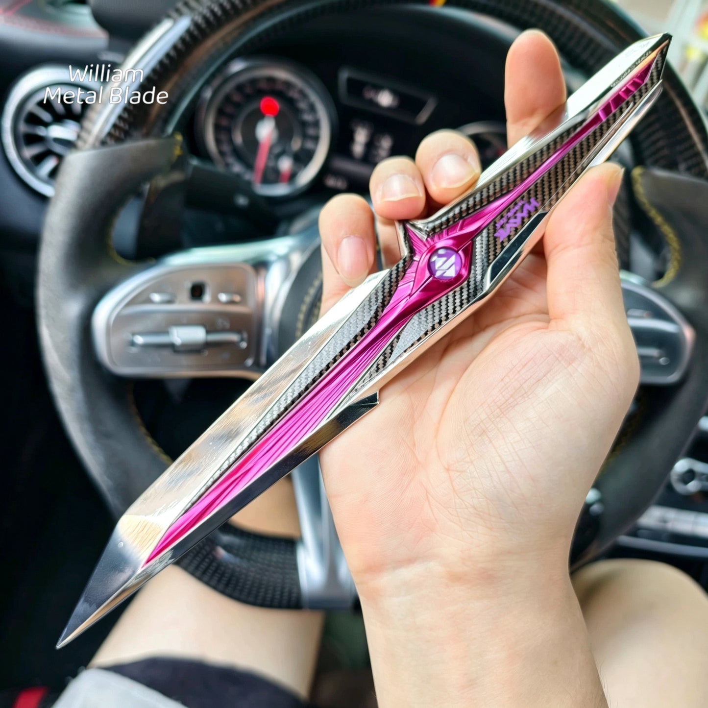 1:1 S9 Season New Knife Skin Falling Star Delta Force Game Knife IRL Replica Knife Blunt Blade