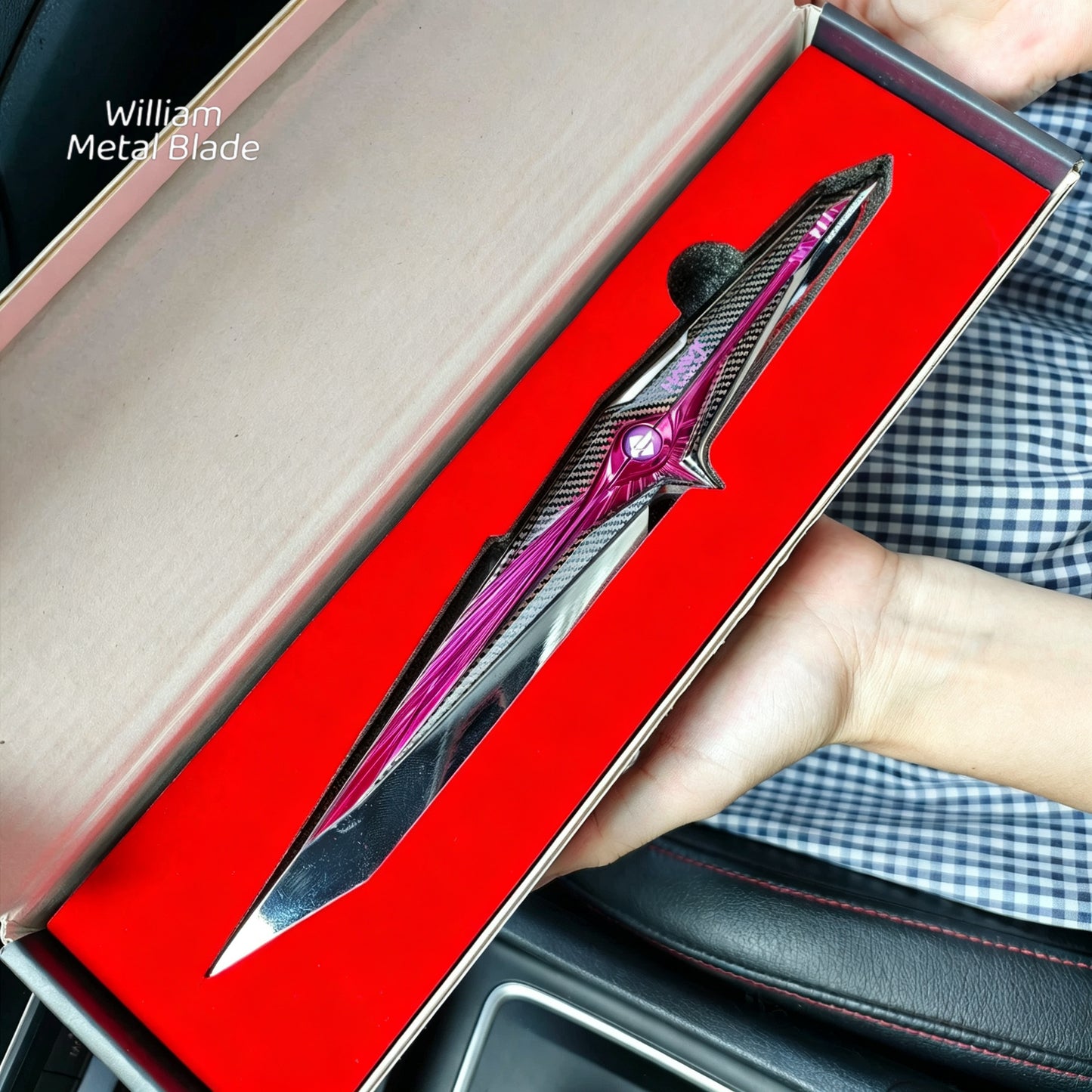 1:1 S9 Season New Knife Skin Falling Star Delta Force Game Knife IRL Replica Knife Blunt Blade
