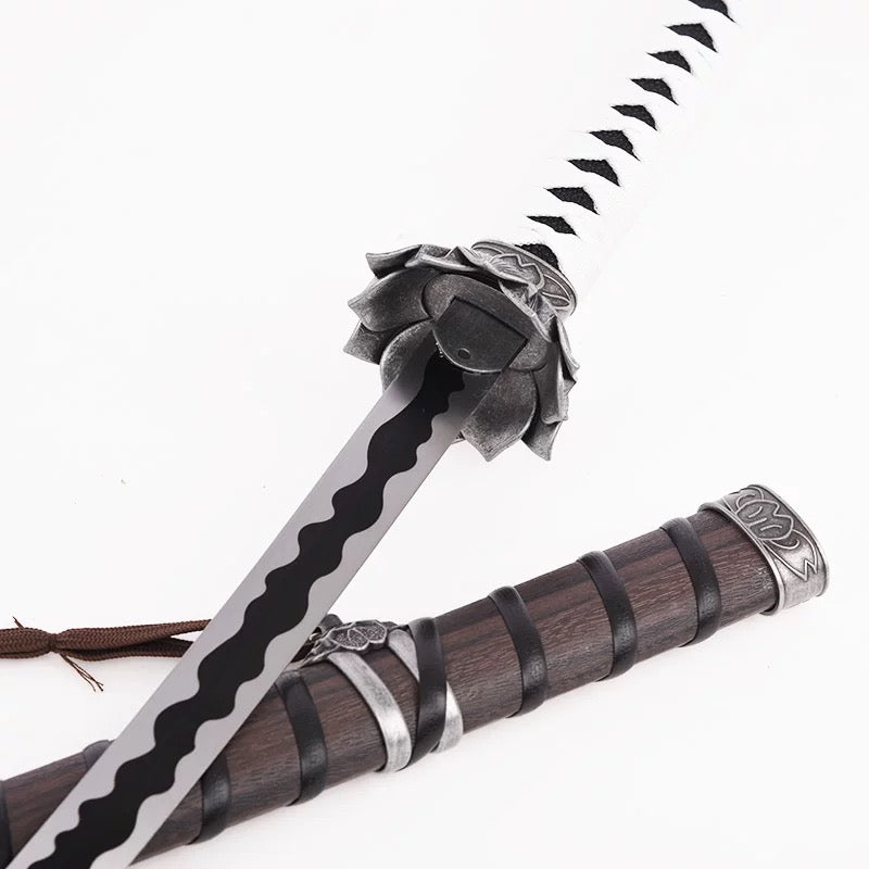 1:1 Size White Lotus Sword Genichiro Ashina Mortal Blade Katana