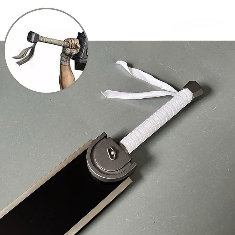120CM/42.1" Life-size Guts Sword Metal Replica Cosplay Prop