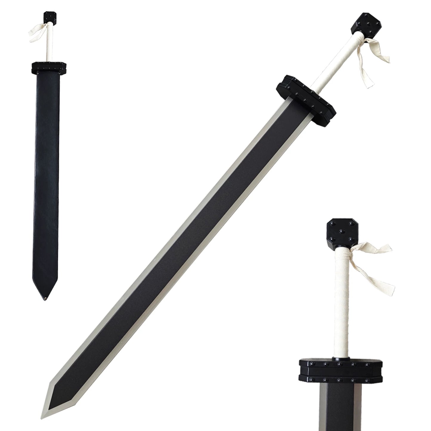 120CM/42.1" Life-size Guts Sword Metal Replica Cosplay Prop