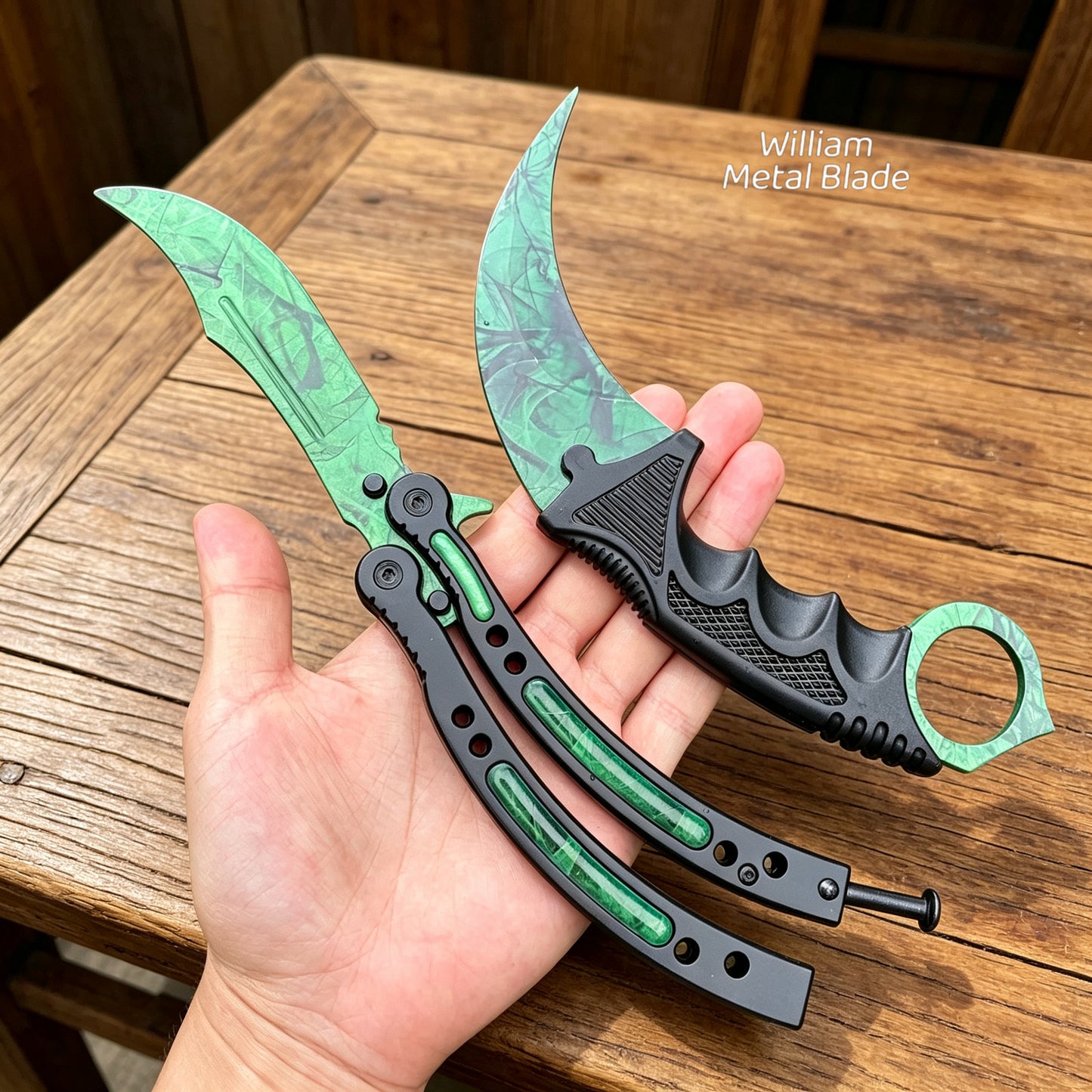 12 In 1 CSGO Hot Balisong & Karambit Combination