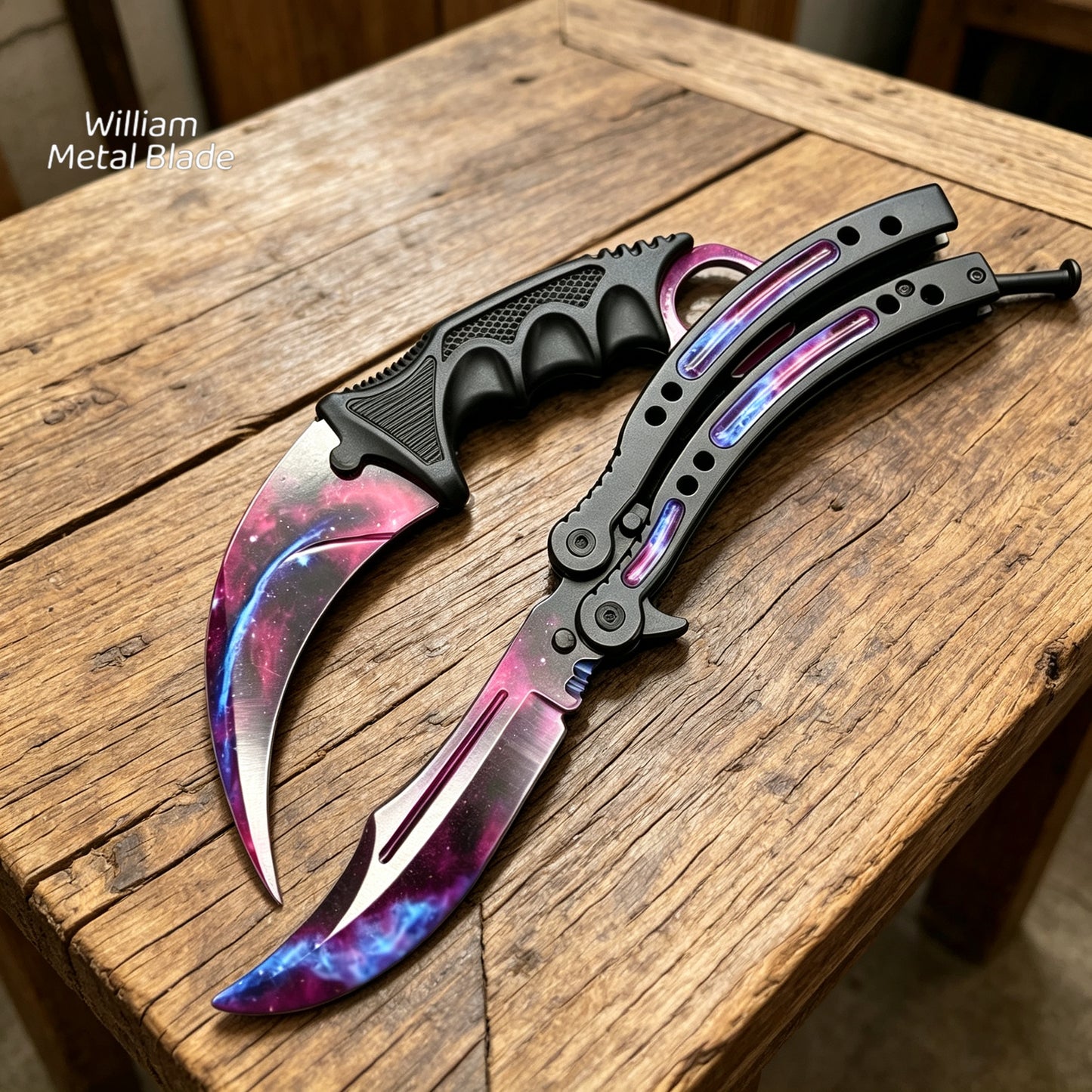 12 In 1 CSGO Hot Balisong & Karambit Combination