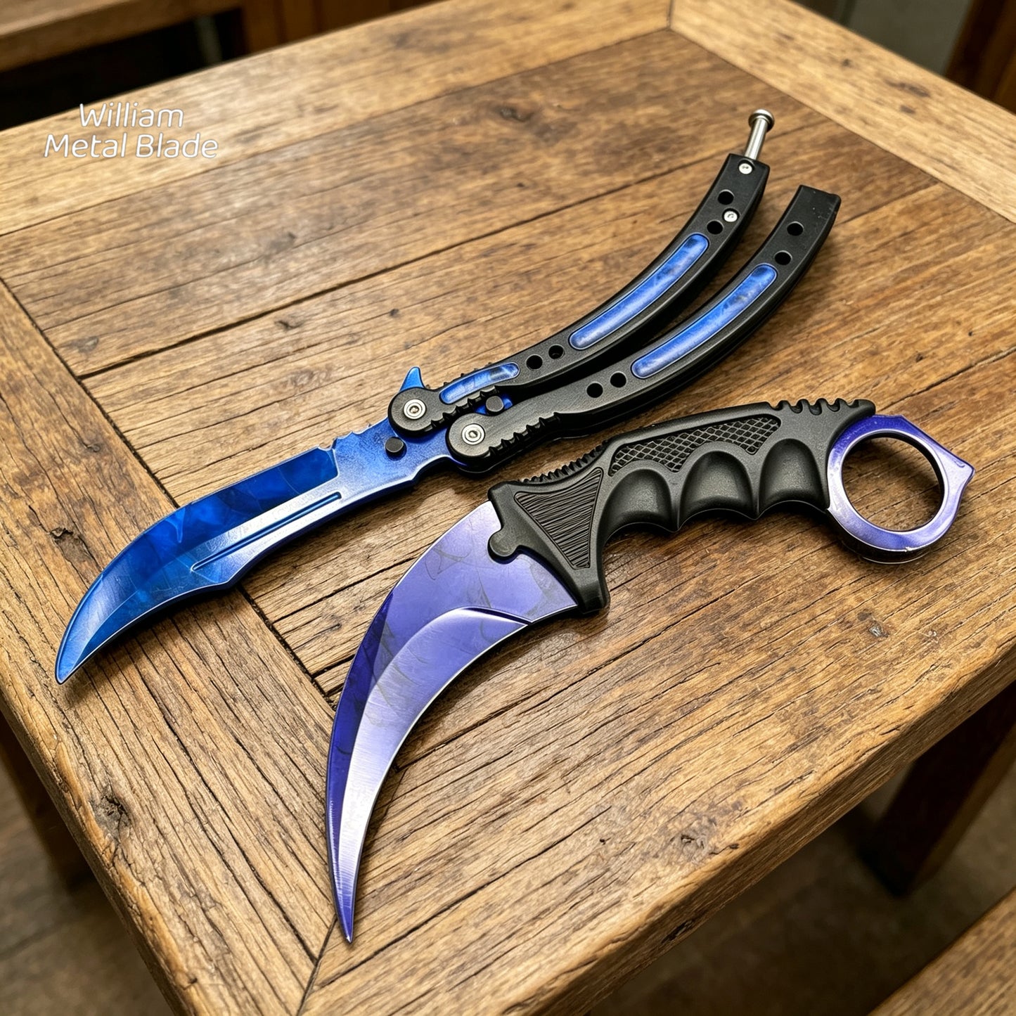 12 In 1 CSGO Hot Balisong & Karambit Combination