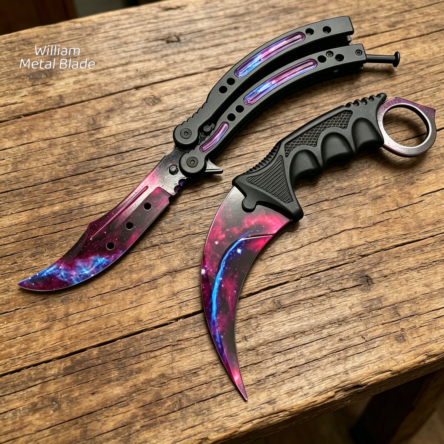 12 In 1 CSGO Hot Balisong & Karambit Combination