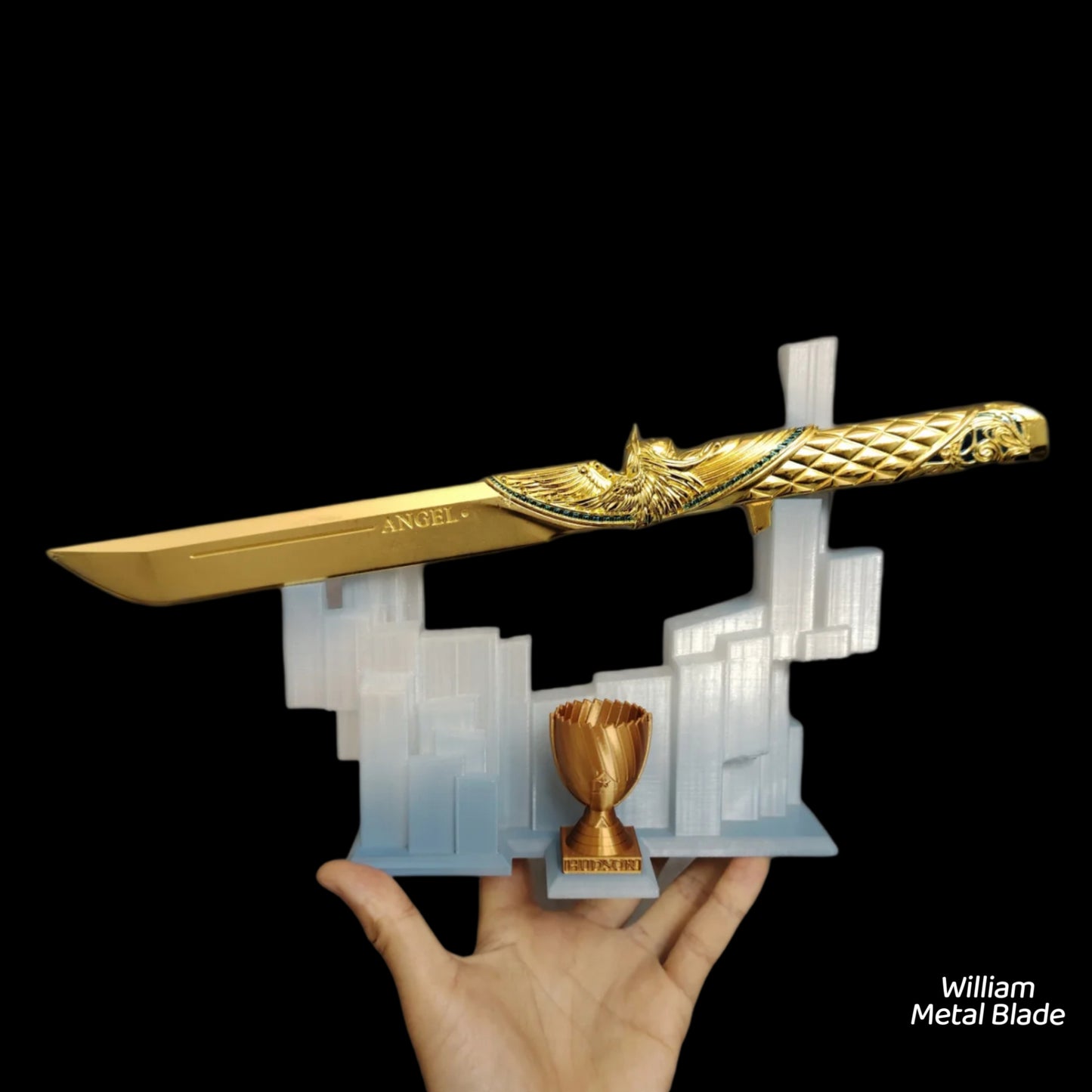 13.7" Delta Force Dark Star Blade Metal Replica