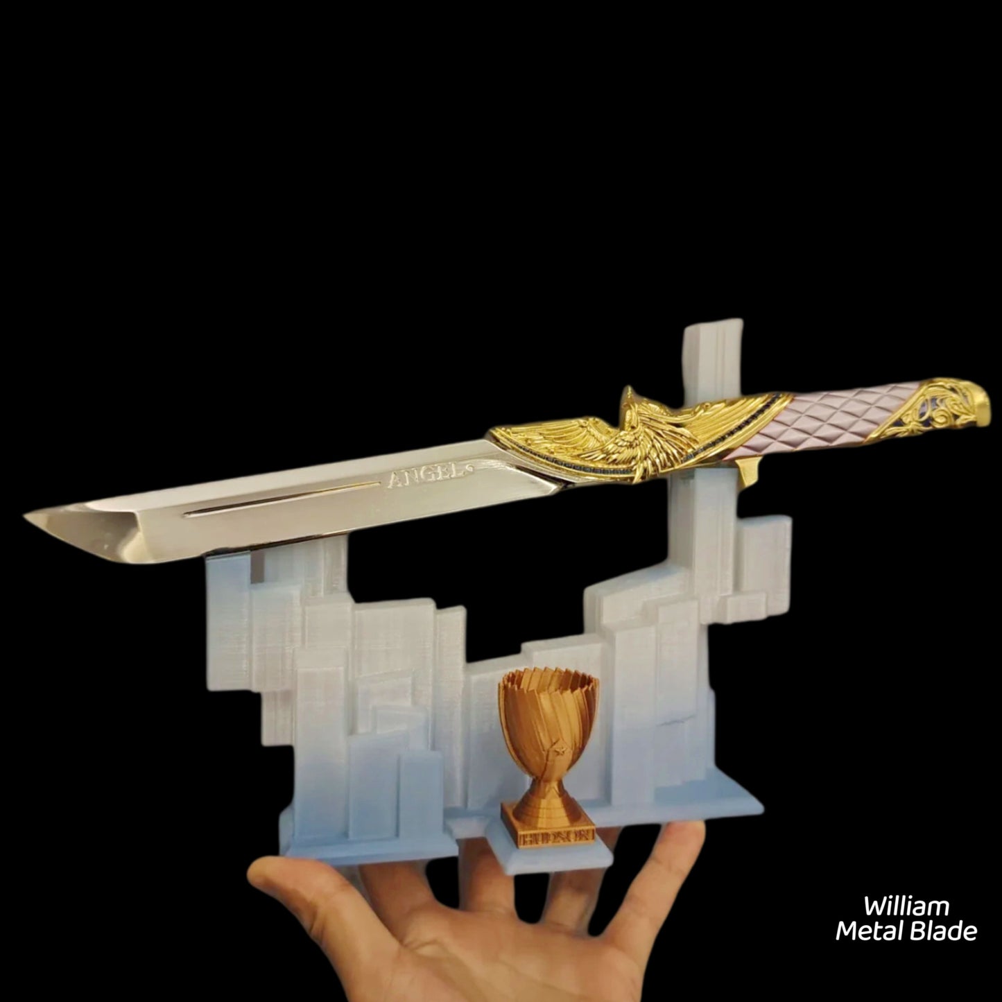 13.7" Delta Force Dark Star Blade Metal Replica