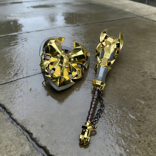 14.7CM/5.7" Link Savage Lynel Crusher&Shield Metal Miniature 2 In 1 Pack