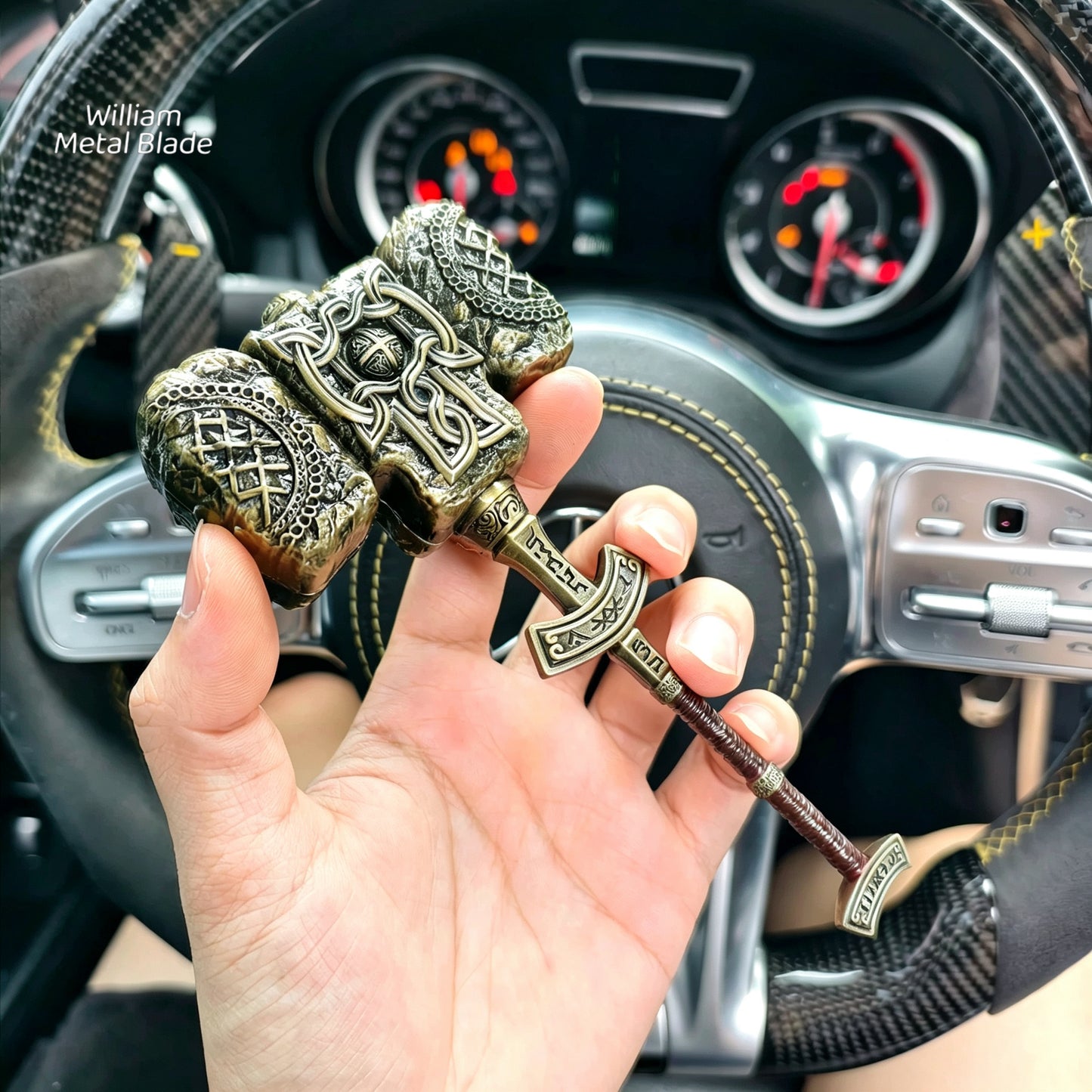 17CM/6.69" Elden Ring Game Giant-Crusher Mini Metal Replica