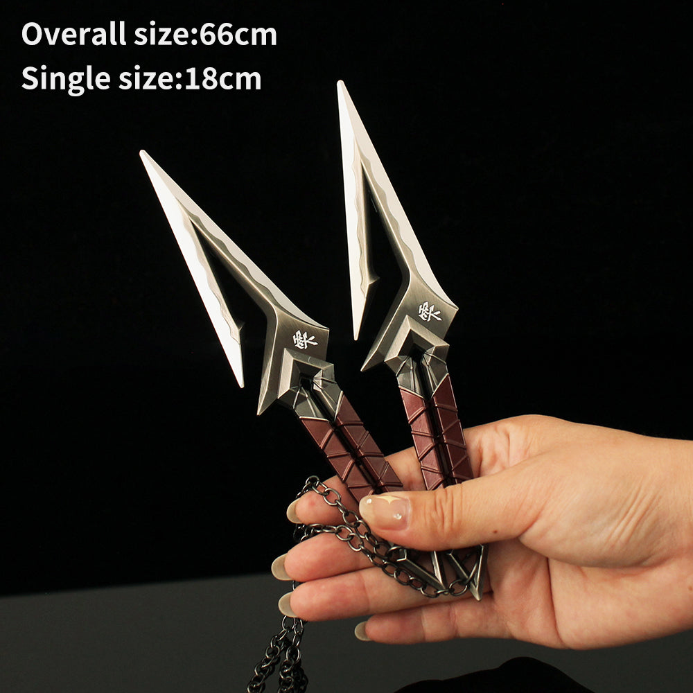 18CM7.0" Kuronami no Yaiba Blunt Blade Metal Replica