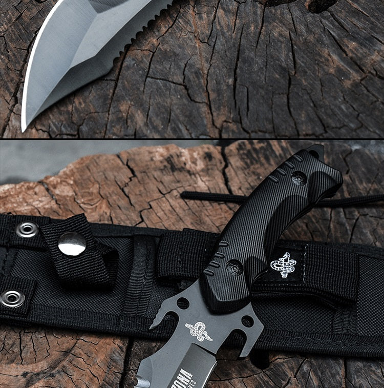 Outdoor survival knife