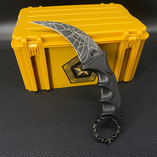 GO Gamma Case Skin Beutekiste Schwarzes Netz Karambit