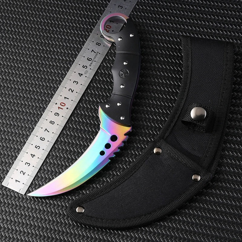 22CM/8.66'' CSGO Talon Knife Sharp Blade Knife