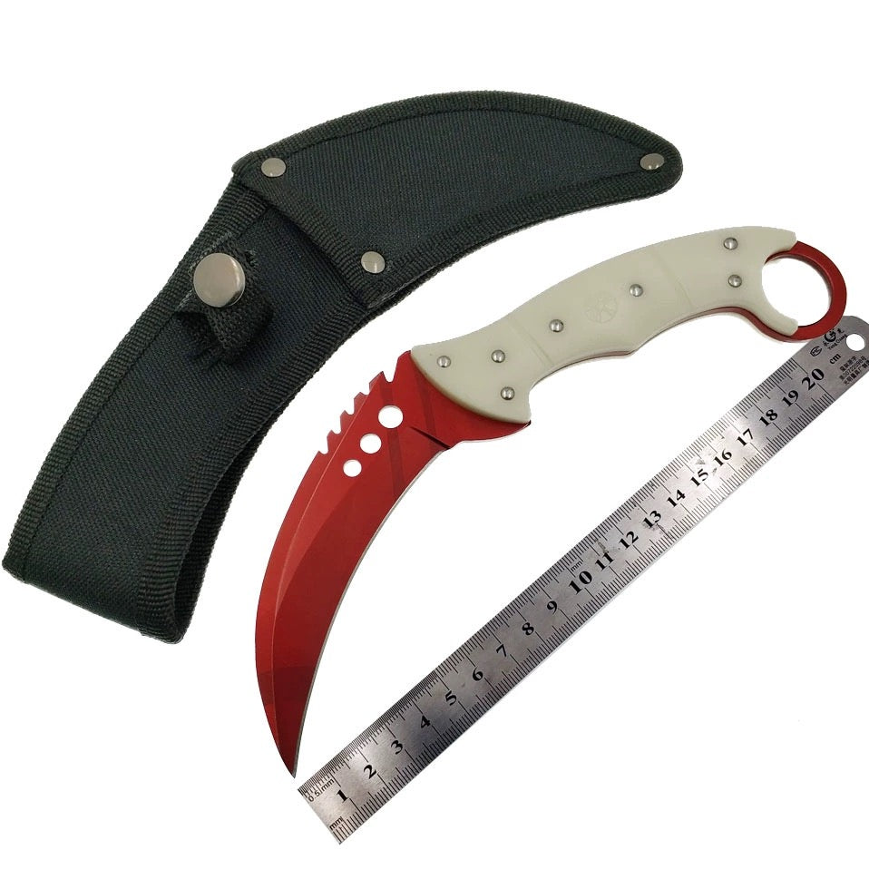 22CM/8.66'' CSGO Talon Knife Sharp Blade Knife